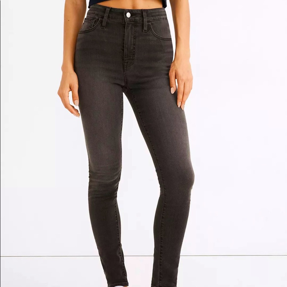 Madewell Tall Curvy Roadtripper Supersoft Skinny Jeans. Ardley Wash.24 Tall. NWT